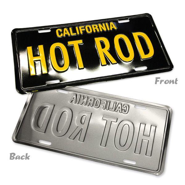 MOONEYES (ムーンアイズ) カリフォルニア ライセンス プレート HOT ROD