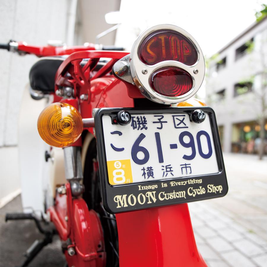 MOONEYES ムーンアイズ バイク ナンバーフレーム (50cc〜125cc