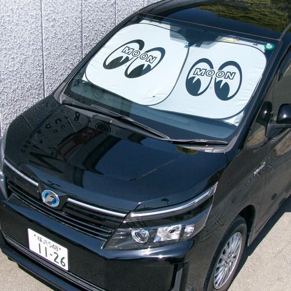 MOONEYES ムーンアイズ カー サンシェイド Lサイズ : MOONEYES