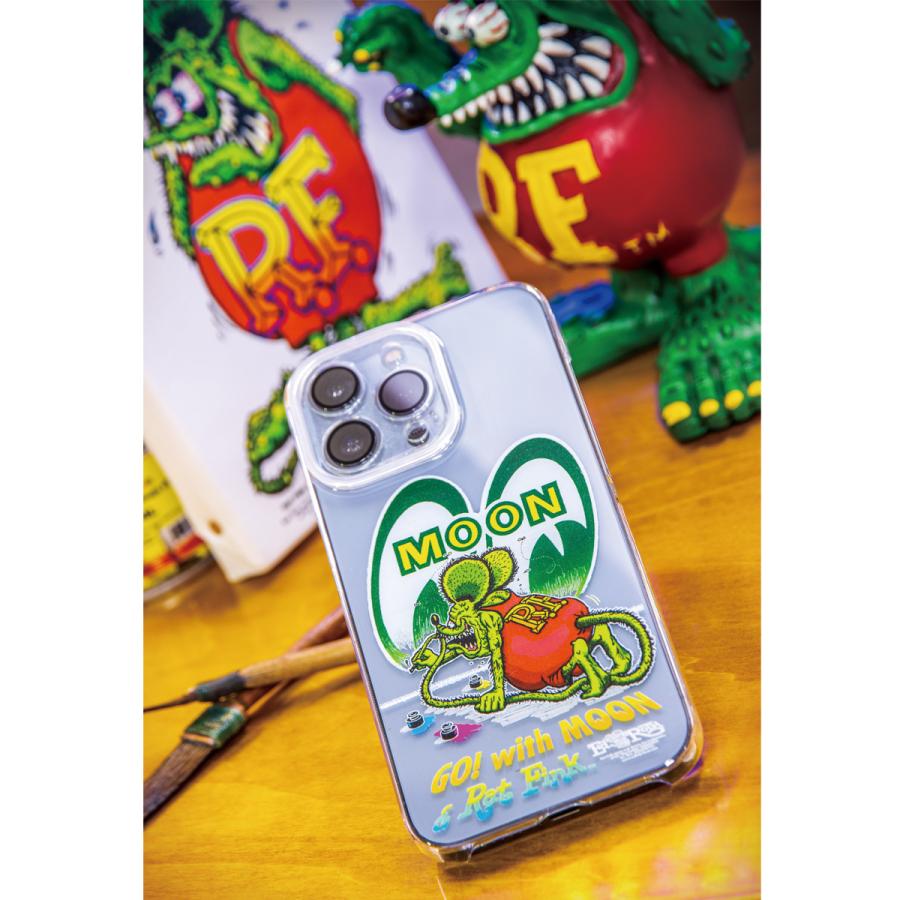 ムーンアイズ ラットフィンク Rat Fink X MOON Paint iPhone 13 Pro 