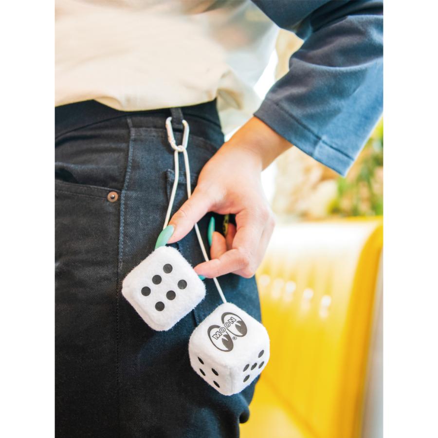 moon 専用 MOONEYES ムーンアイズ MOON ミニ ファジー ダイス : MOONEYES