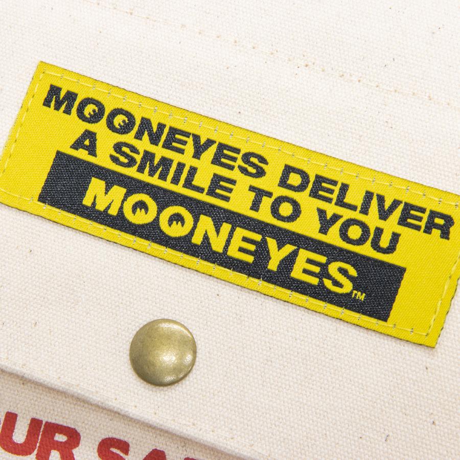 MOONEYES ムーンアイズ MOON キャンバス マルチ バッグ : MOONEYES