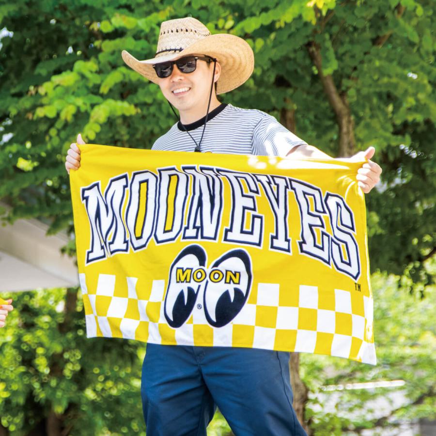カルティエのバスタオル MOONEYES ムーンアイズ MOON チェッカー バスタオル : MOONEYES