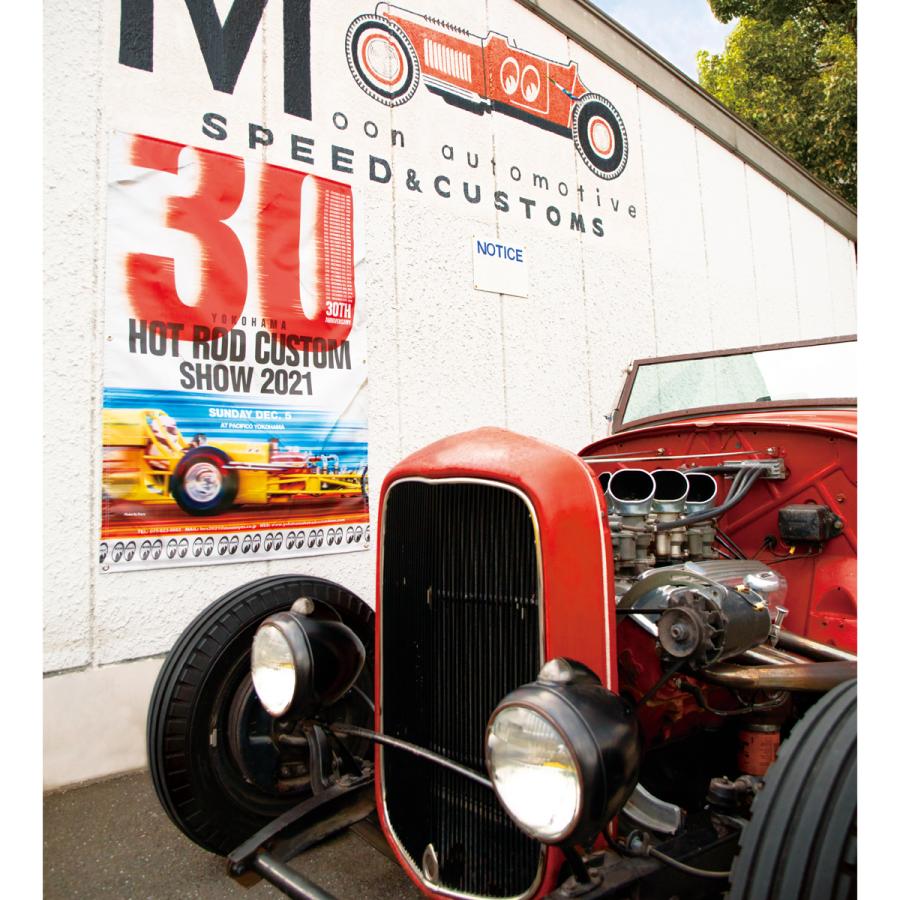 ムーンアイズ 30th Anniversary Yokohama Hot Rod Custom Show 21 バナー Mgpohr21 3 Mooneyes 通販 Yahoo ショッピング