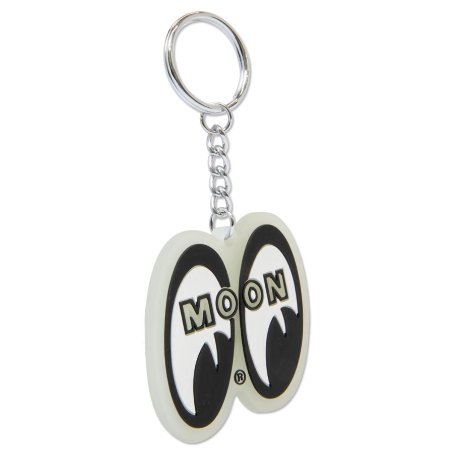 MOONEYES ムーンアイズ MOON アイシェイプ キーリング Glow-in-the