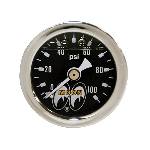 ダイレクト マウント フューエル/オイル プレッシャー ゲージ(0-100psi) | ブランド登録なし