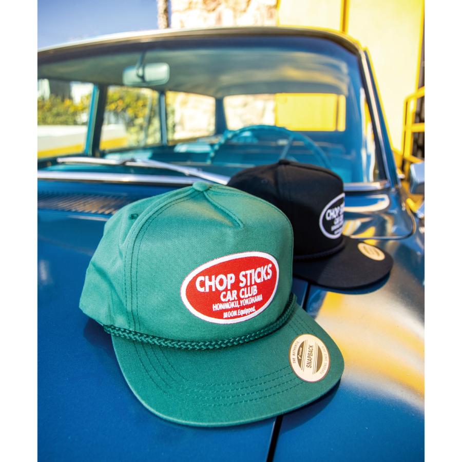 MOONEYES ムーンアイズ Chop Sticks 5パネル フラット バイザー