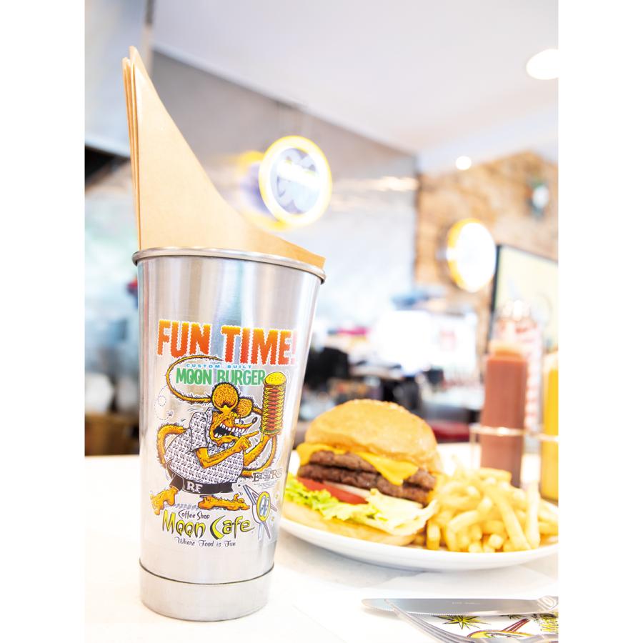MOONEYES ムーンアイズ Rat Fink(ラットフィンク) x MOON Cafe(ムーン