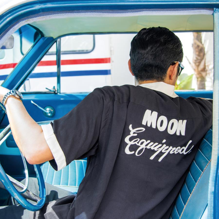MOONEYES ムーンアイズ MOON Equipped ボーリング シャツ