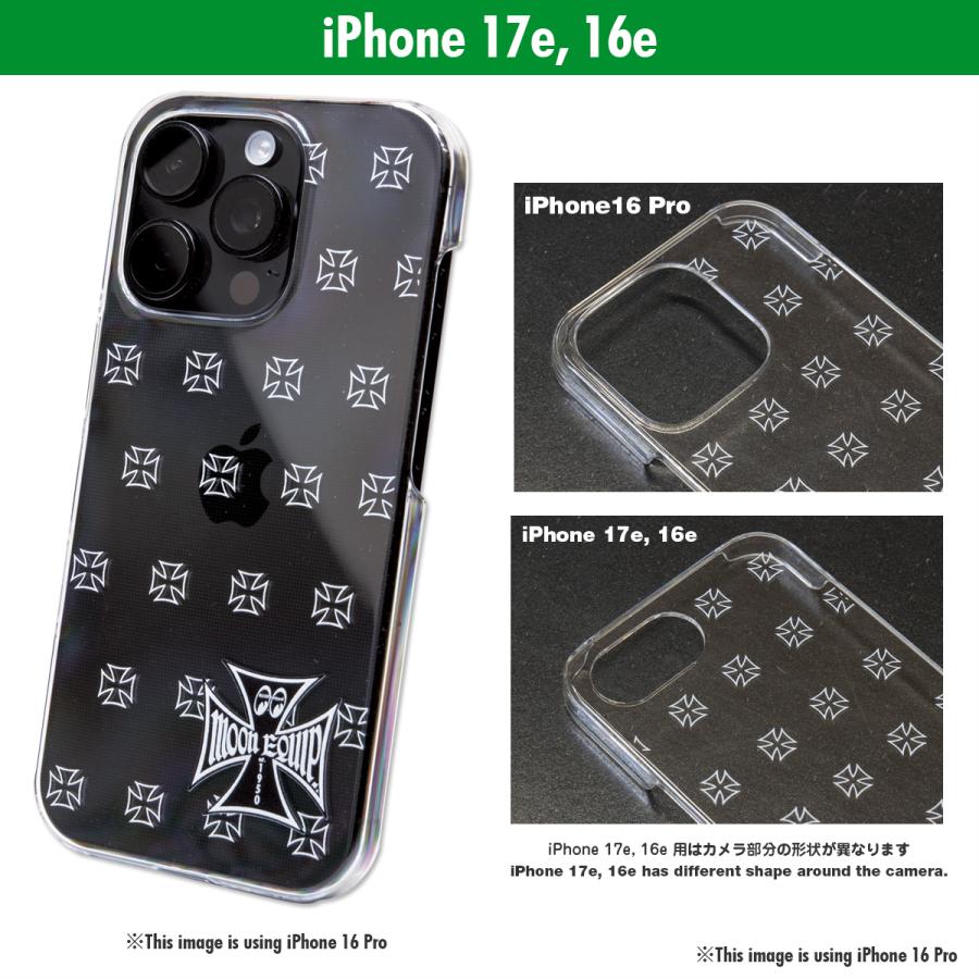 MOONEYES ムーンアイズ MOON Equipped アイアン クロス iPhone 16e/17e