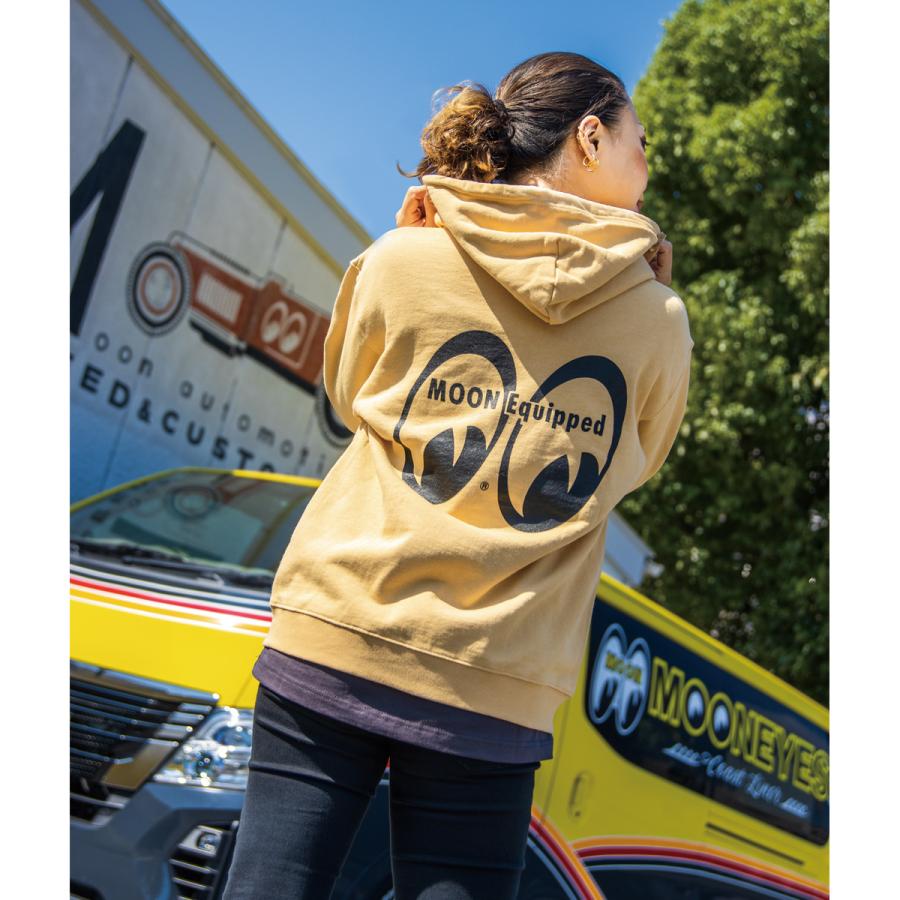 MOONEYES ムーンアイズ MOON Equipped ライト ジップ フーディー