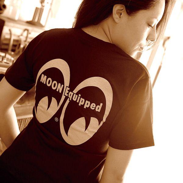 MOONEYES ムーンアイズ MOON Equipped (ムーン イクイップド) Tシャツ