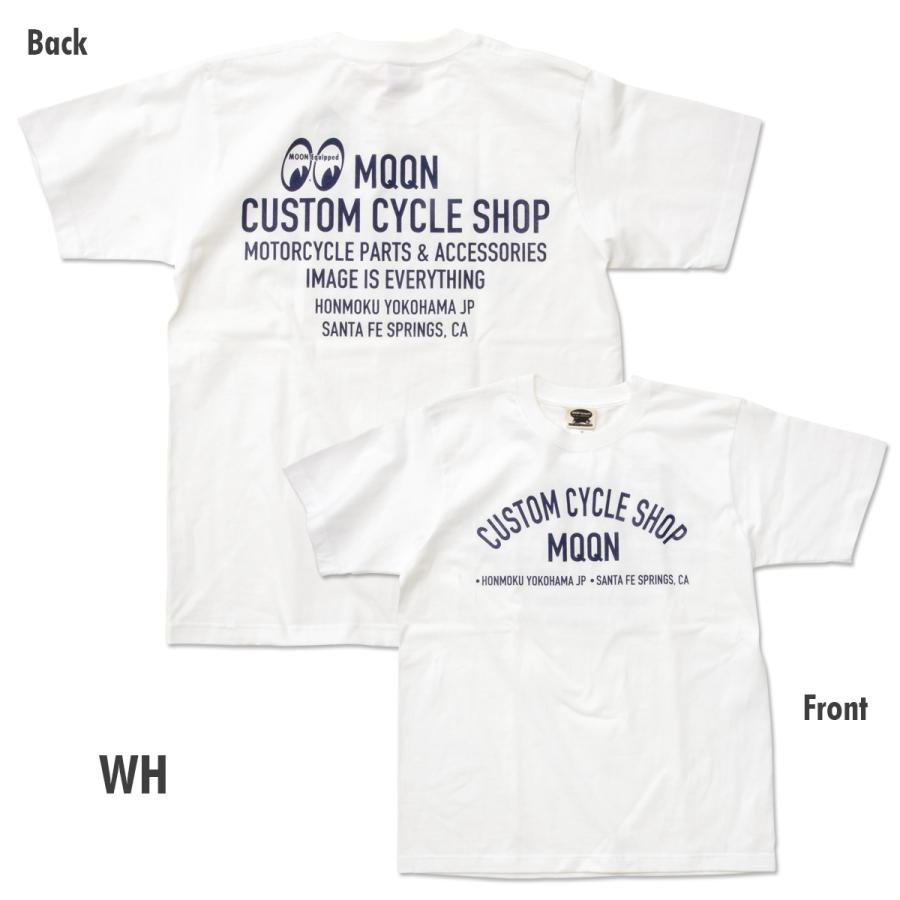 ムーンアイズ MOON Custom Cycle Shop Tシャツ｜mooneyes｜04
