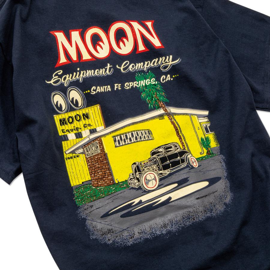 MOONEYES ムーンアイズ MOON Equipment Company Tシャツ : MOONEYES 