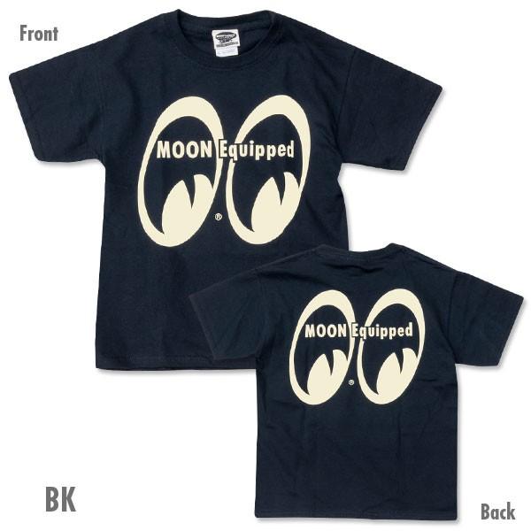 MOONEYES ムーンアイズ MOON Equipped Tシャツ for ガール & キッズ 