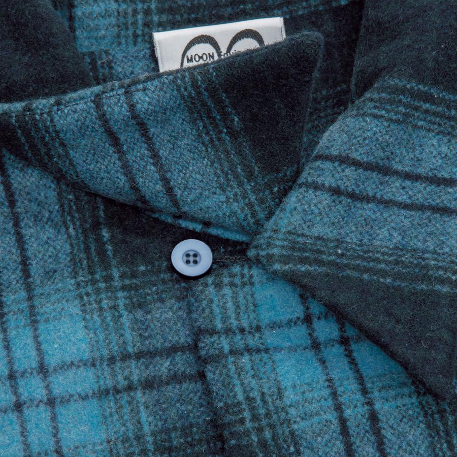 30%OFF ムーンアイズ MOON Custom Cycle Shop ウール チェック シャツ | MOONEYES | 09