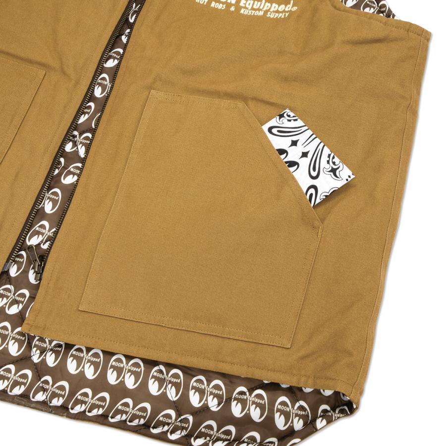 30%OFF ムーンアイズ MOON Equipped Star リバーシブル ベスト | MOONEYES | 13