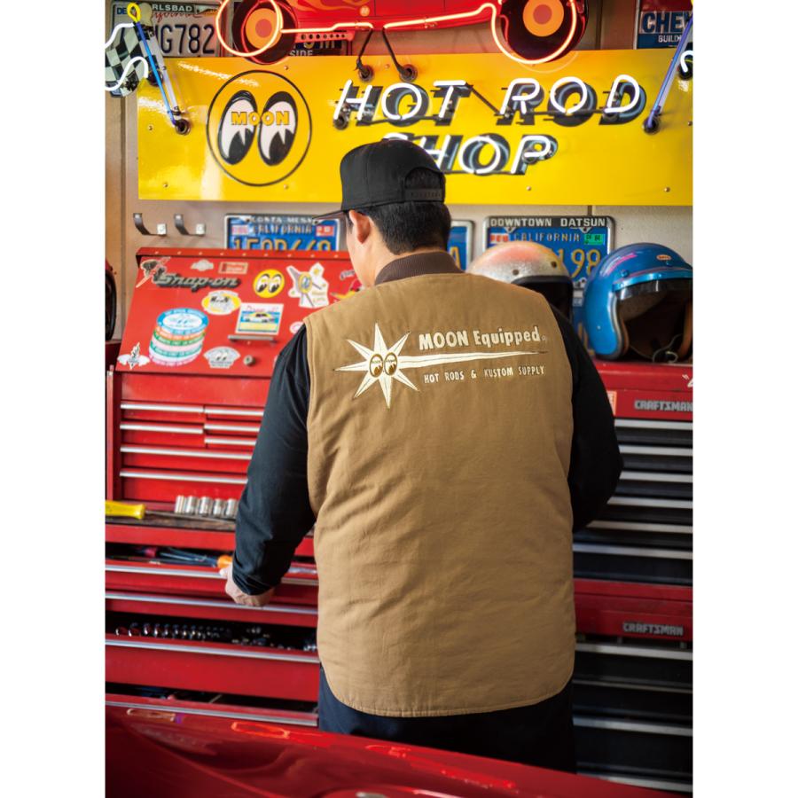 30%OFF ムーンアイズ MOON Equipped Star リバーシブル ベスト | MOONEYES | 03