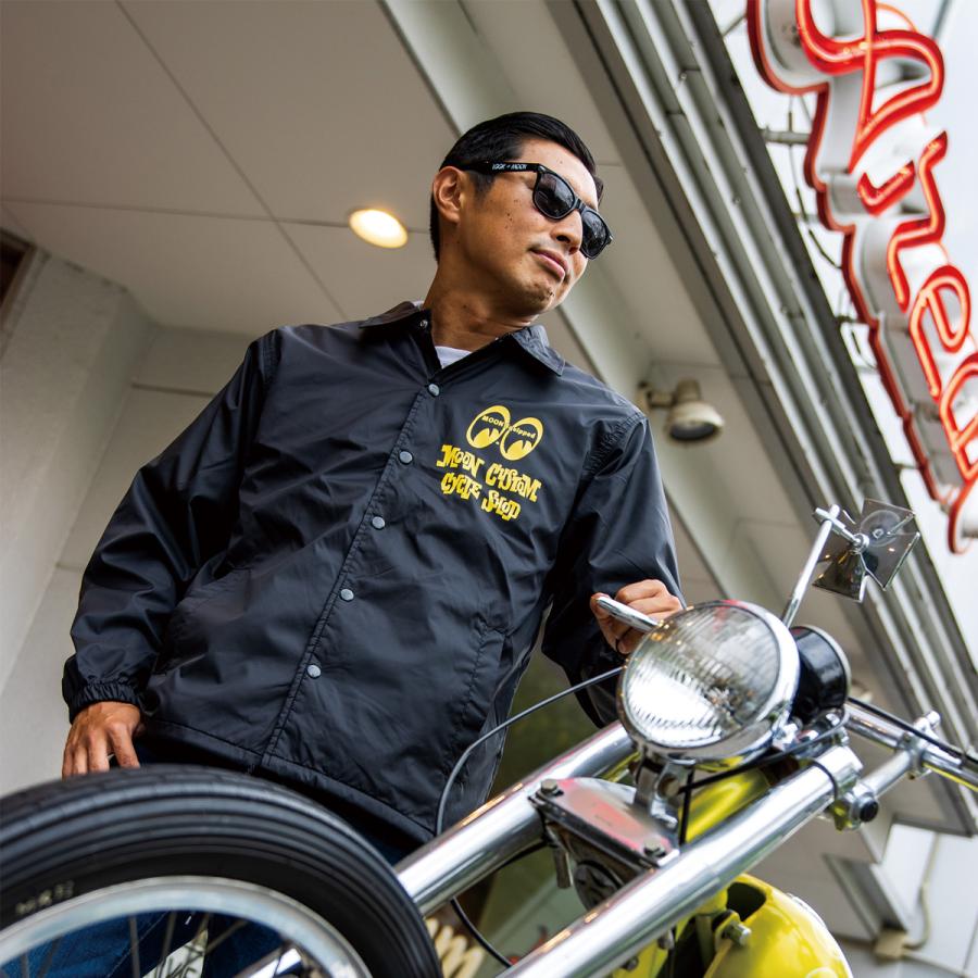 MOONEYES ムーンアイズ MCCS Tiger Chopper コーチ ジャケット MOONEYES ムーンアイズ MCCS Tiger Chopper コーチ ジャケット
