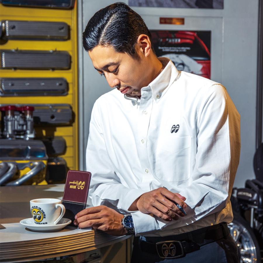 ムーンアイズ  MOON Classic オックスフォード ボタンダウン シャツ | MOONEYES