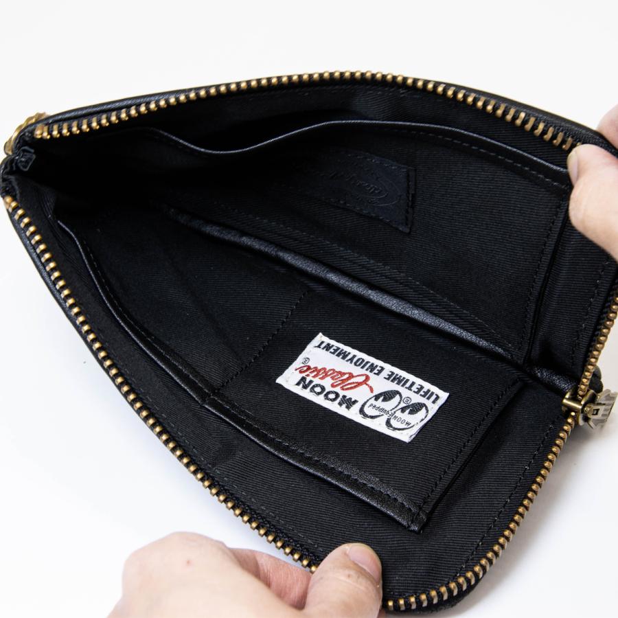 MOONEYES ムーンアイズ MOON Classic レザー ウォレット ロング