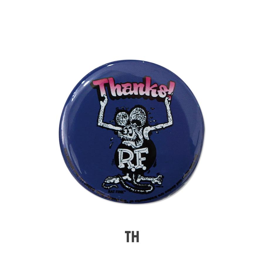 RAT FINK（ラットフィンク） カン バッジ (缶バッジ) サンクス