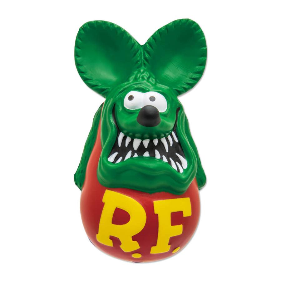 希少！ 未使用 アンテナトッパー ラットフィンク RAT FINK（ラットフィンク） スクイーズ アンテナ トッパー : MOONEYES
