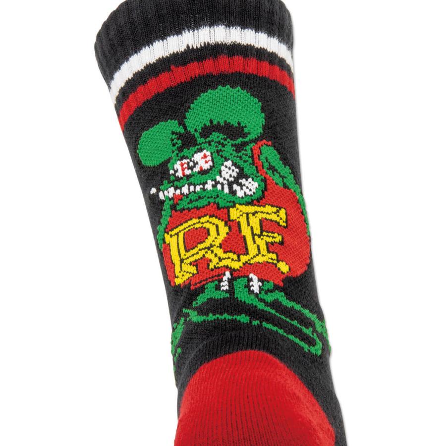 MOONEYES ラットフィンク Rat Fink Standing ソックス : MOONEYES