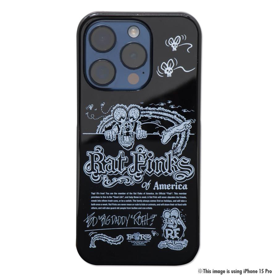 MOONEYES ラットフィンク Rat Fink of America iPhone 15 ハードケース