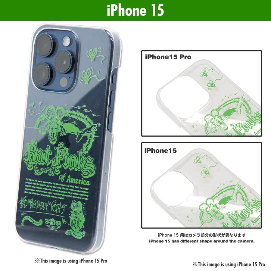MOONEYES ラットフィンク Rat Fink of America iPhone 15 ハードケース