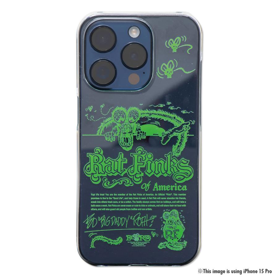 MOONEYES ラットフィンク Rat Fink of America iPhone 15 ハードケース