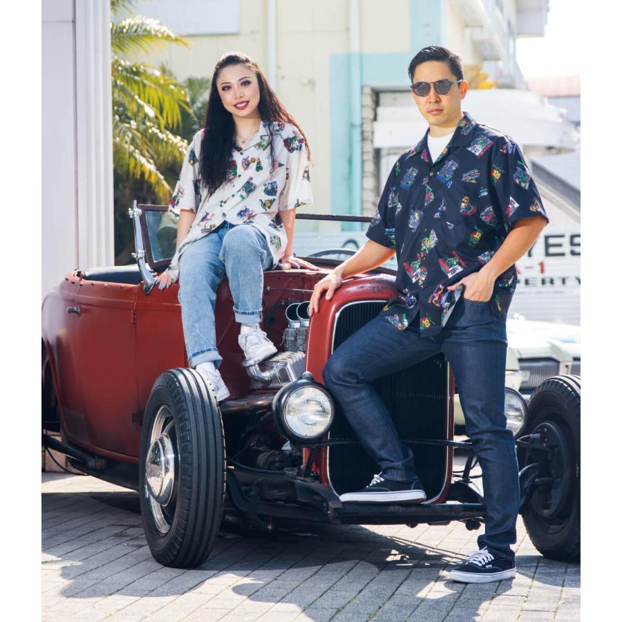 ラットフィンク Rat Fink アロハ シャツ : rif018 : MOONEYES - 通販  