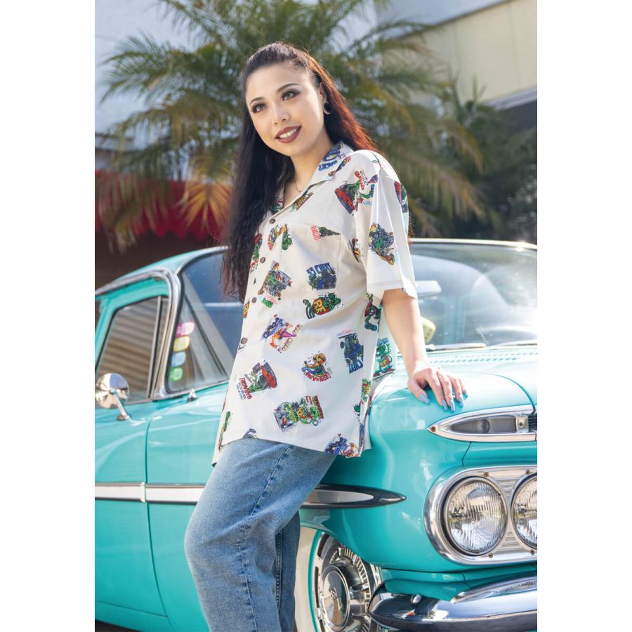 ラットフィンク Rat Fink アロハ シャツ : rif018 : MOONEYES - 通販  