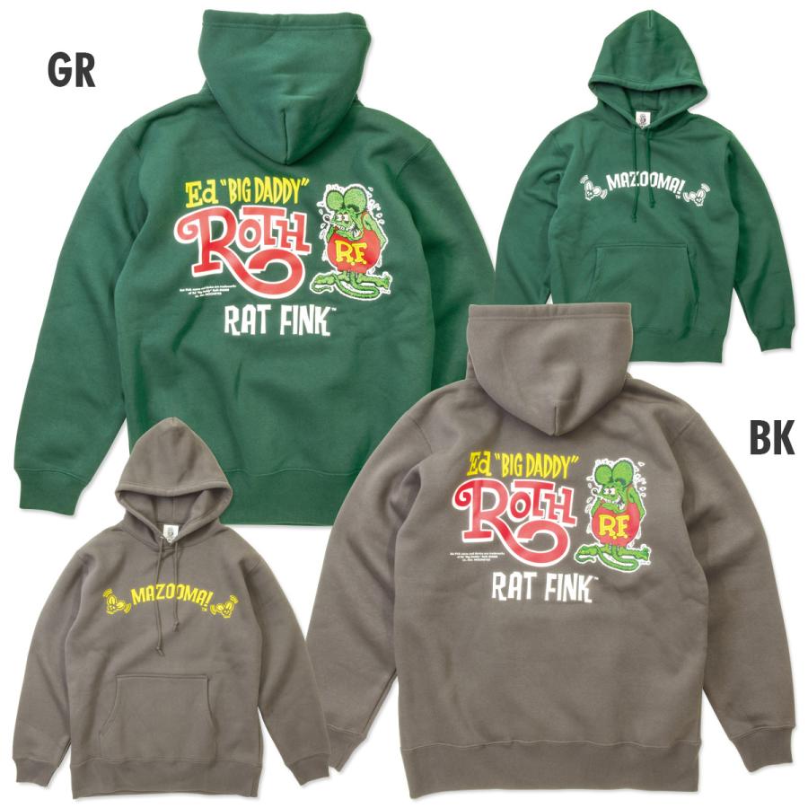 NOFX ラットフィンクRat Fink プルオーバーパーカーサイズXXLサイズ RAT FINK（ラットフィンク） XXLサイズ Rat Fink MAZOOMA! プル