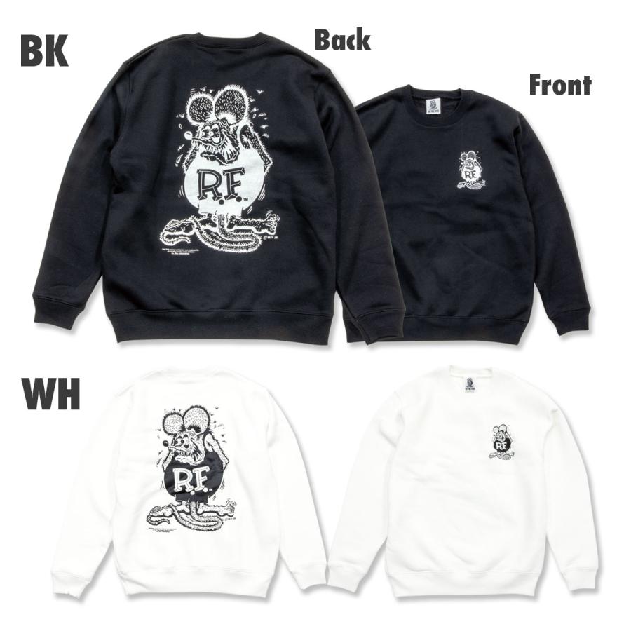 ラットフィンクス RAT FINK ラットフィンク Rat Fink Mono Standing スウェット