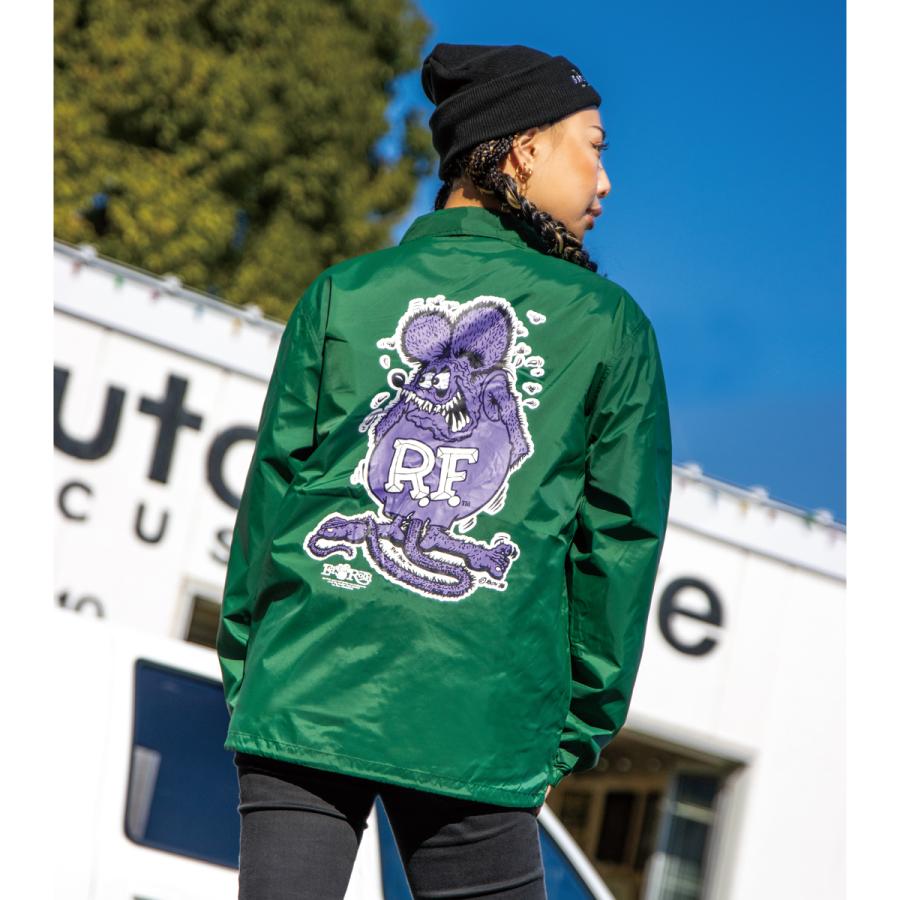 MOONEYES XXLサイズ ラットフィンク Rat Fink コーチ ジャケット