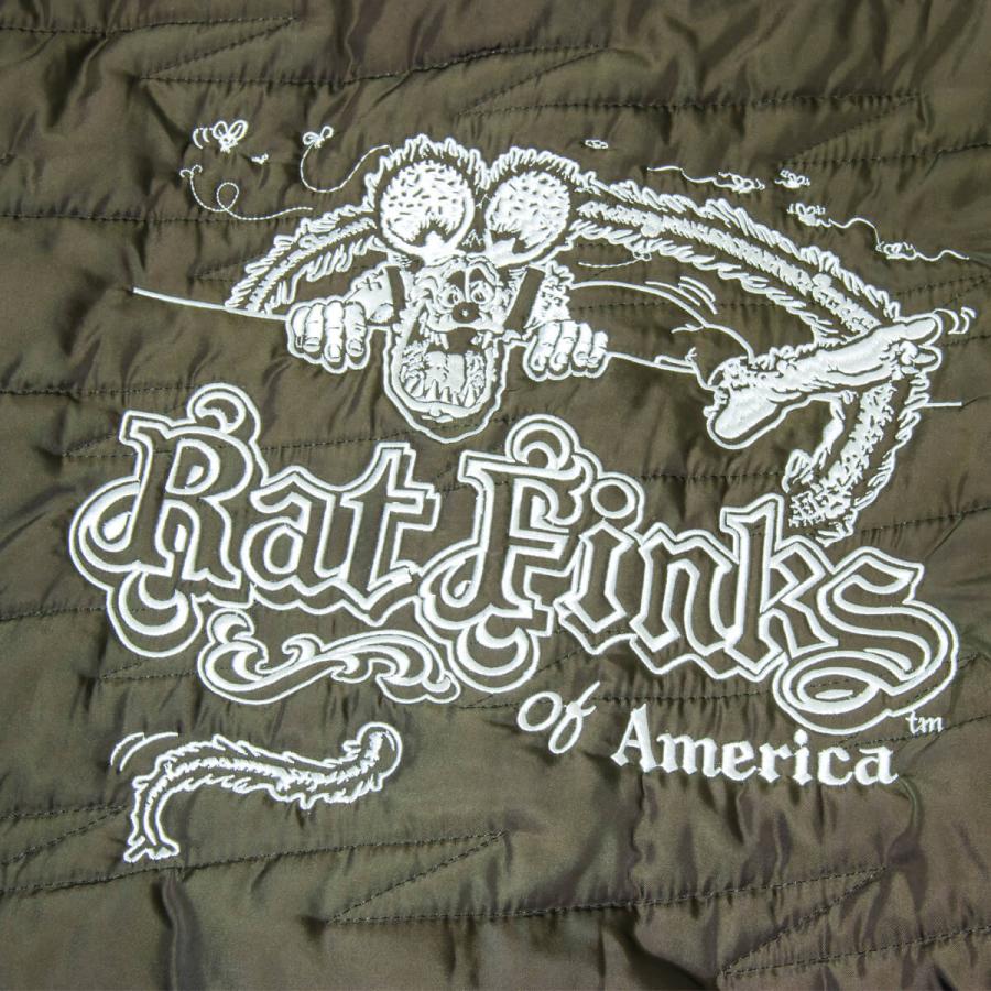 MOONEYES XXLサイズ ラットフィンク Rat Fink コーチ ジャケット