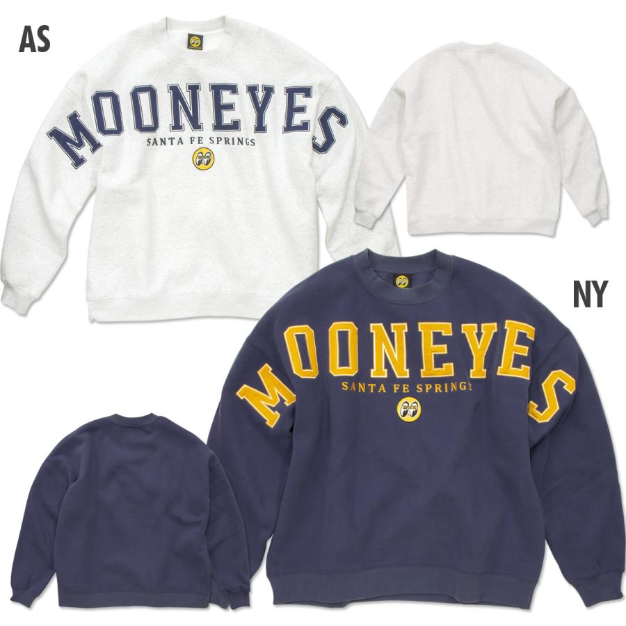 ムーンアイズ MOONEYES ビッグ ロゴ スウェットシャツ
