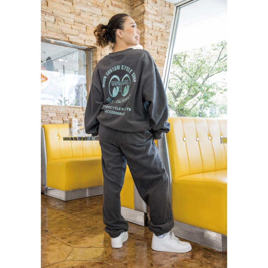 MOONEYES ムーンアイズ MCCS Embroidery フリース スウェットシャツ