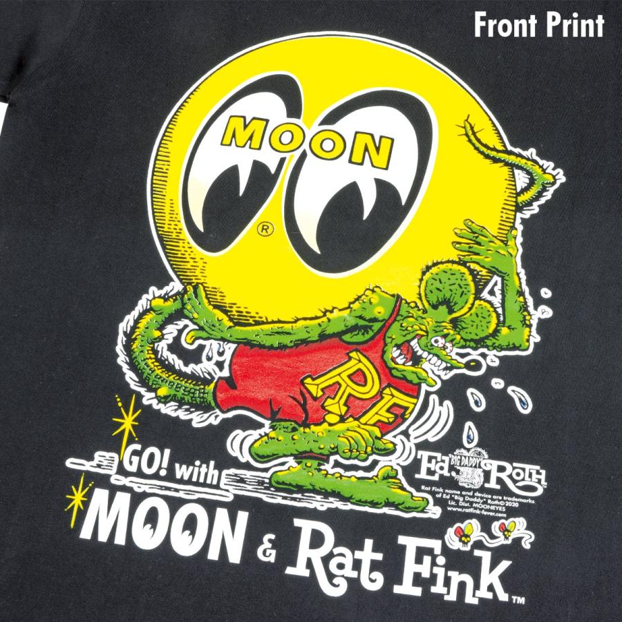 Xxlサイズ Rat Fink X Moon ラットx ムーン Tシャツ Tm794bkxxl Mooneyes 通販 Yahoo ショッピング