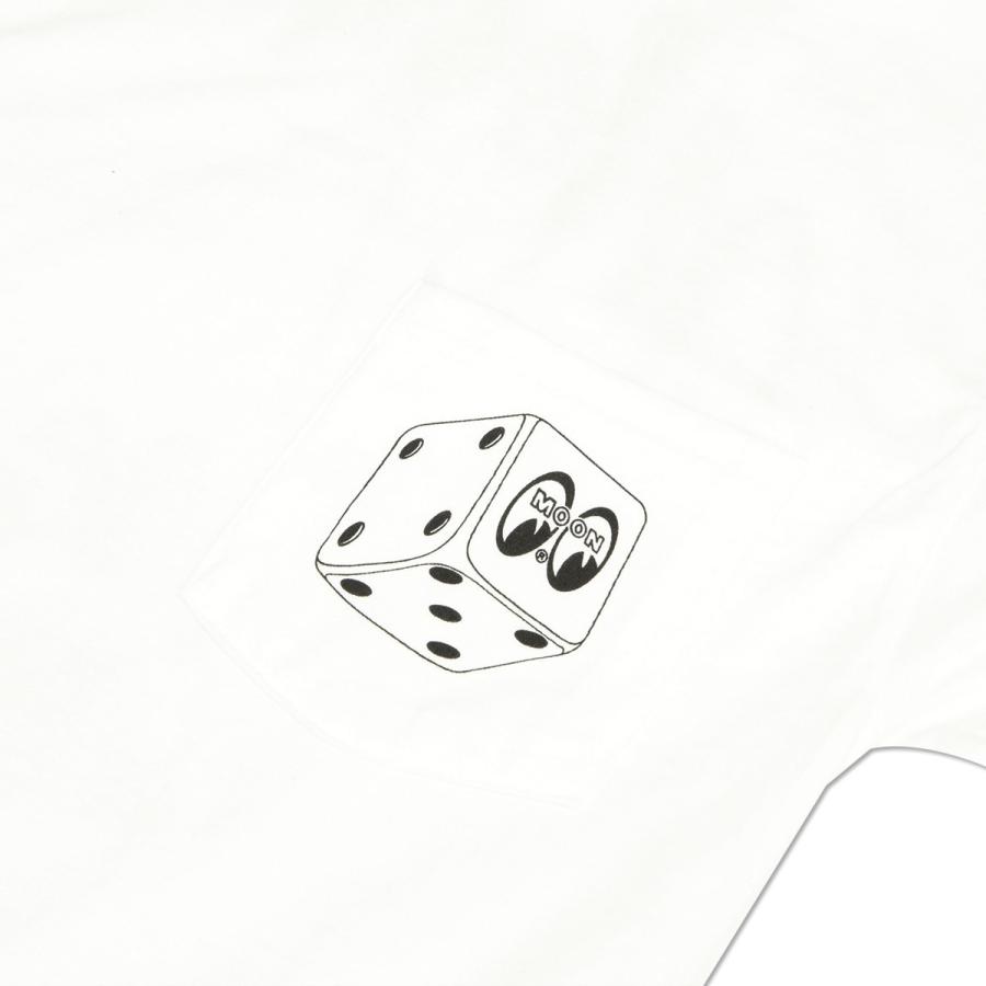 ムーンアイズ Mooneyes ダイス ポケット Tシャツ Tm796wh Mooneyes 通販 Yahoo ショッピング