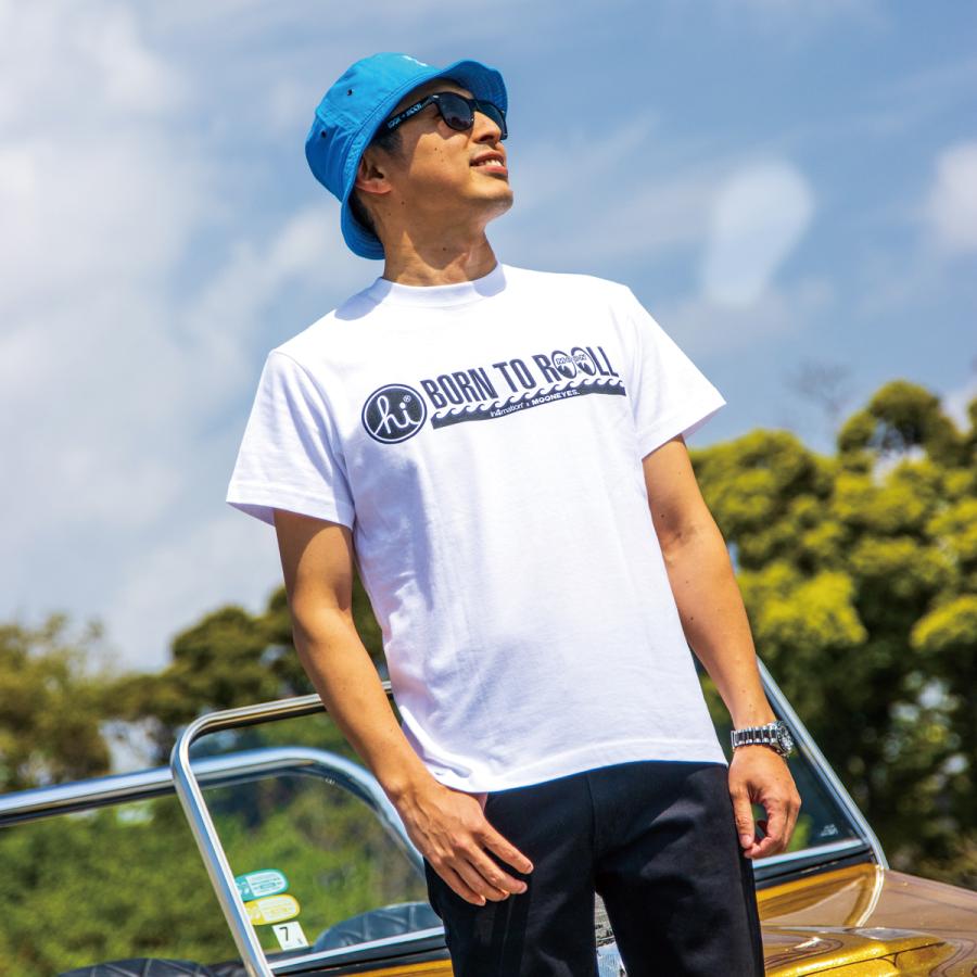 30%OFF ムーンアイズ in4mation x MOON Burnout Tシャツ｜mooneyes｜03