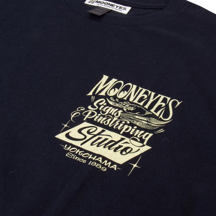 MOONEYES ムーンアイズ MOON Signs & Pinstriping Studio Tシャツ