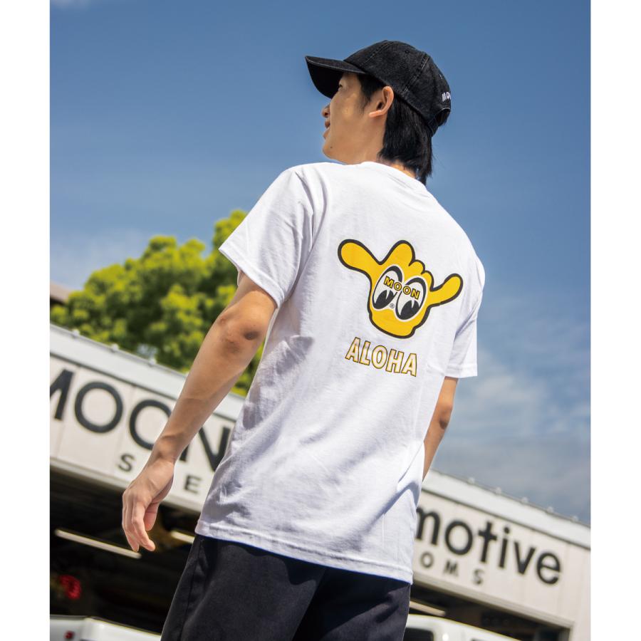 新品　未使用！！　moon ムーンアイズ　mooneyes Ｔシャツ MOONEYES ムーンアイズ Shaka with MOON Tシャツ : MOONEYES - 通販