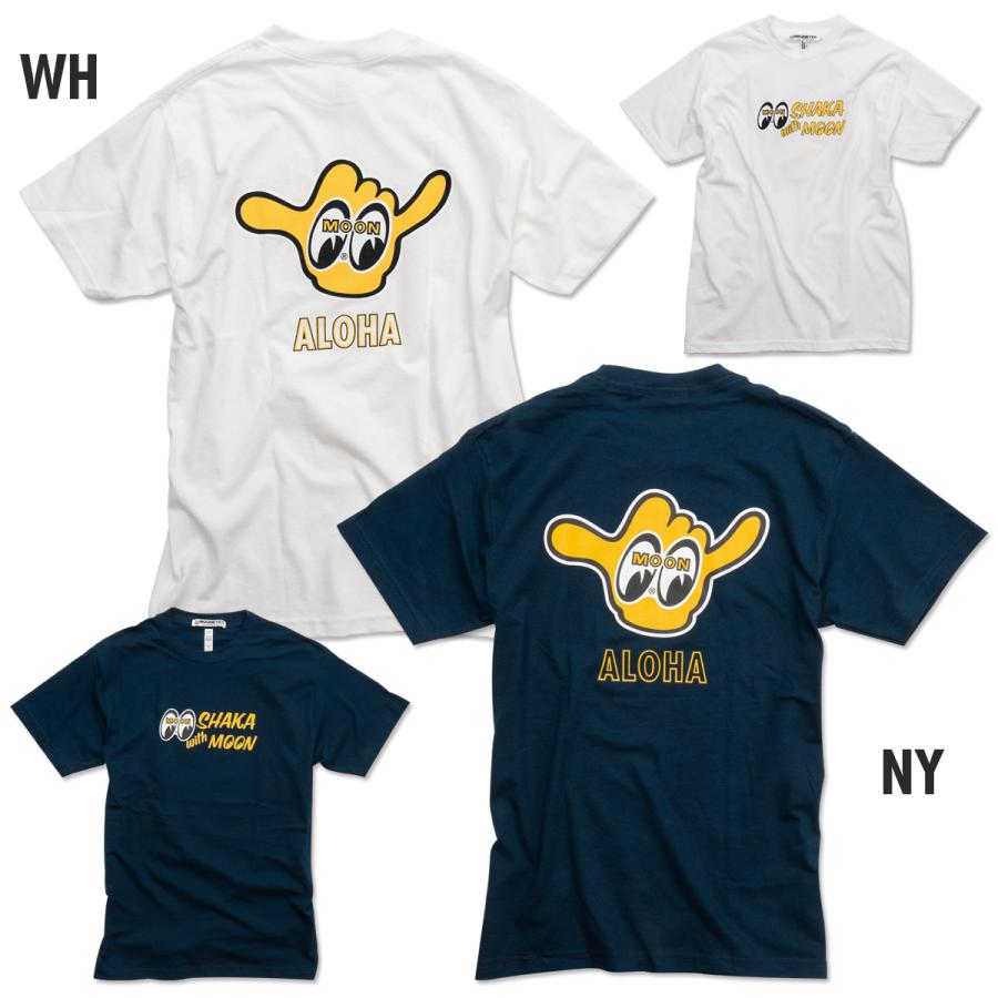 MOONEYES ムーンアイズ Shaka with MOON Tシャツ : MOONEYES - 通販