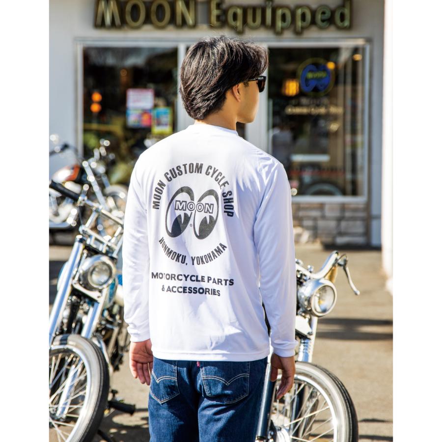 ムーンアイズ MCCS Quick Dry ロングスリーブ Tシャツ | MOONEYES
