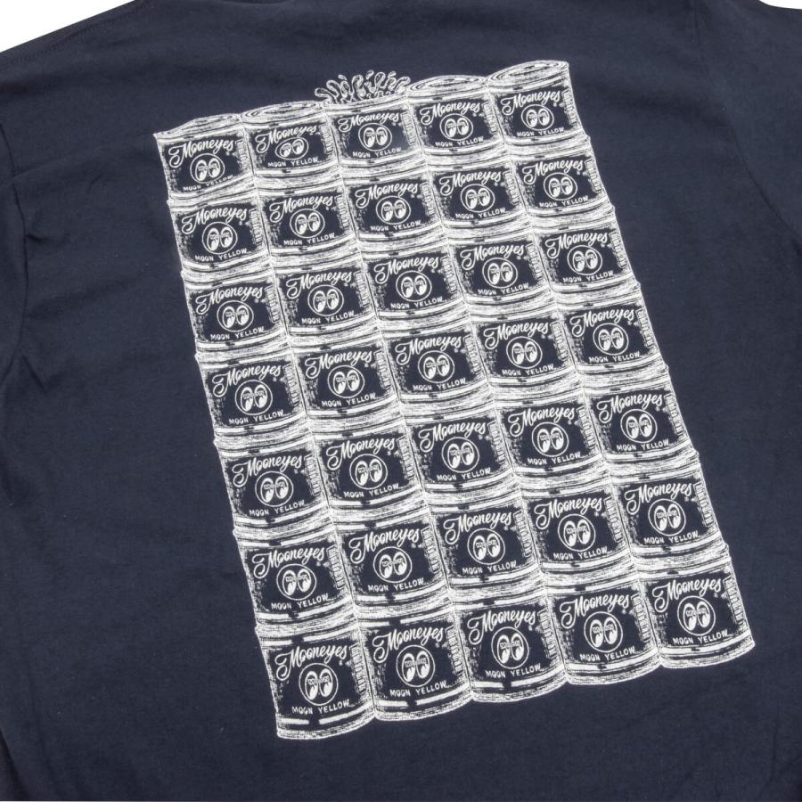 MOONEYES ムーンアイズ MOON ペイント カン ロング スリーブ Tシャツ