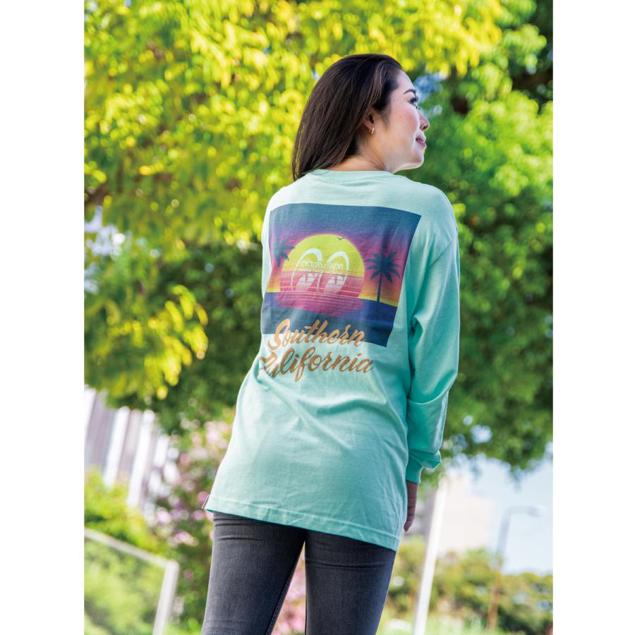 MOONEYES 30%OFF ムーンアイズ SoCal Sunset ロング スリーブ Tシャツ