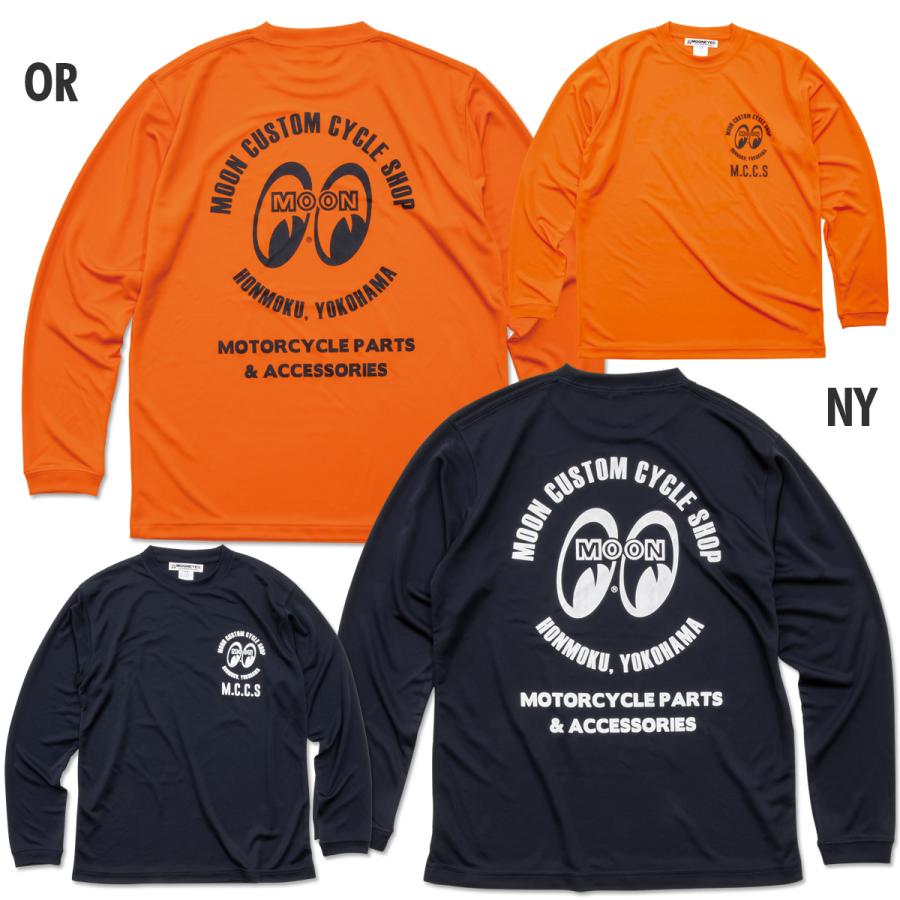 ムーンアイズ MCCS Quick Dry ロングスリーブ Tシャツ | MOONEYES | 04