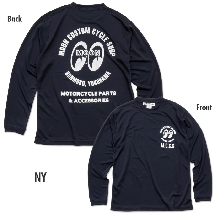 ムーンアイズ MCCS Quick Dry ロングスリーブ Tシャツ | MOONEYES | 05